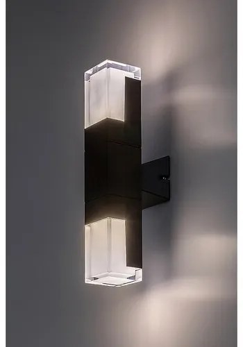 Rabalux 77127 zewnętrzna lampa ścienna LED Darwas,12 W, 12 W