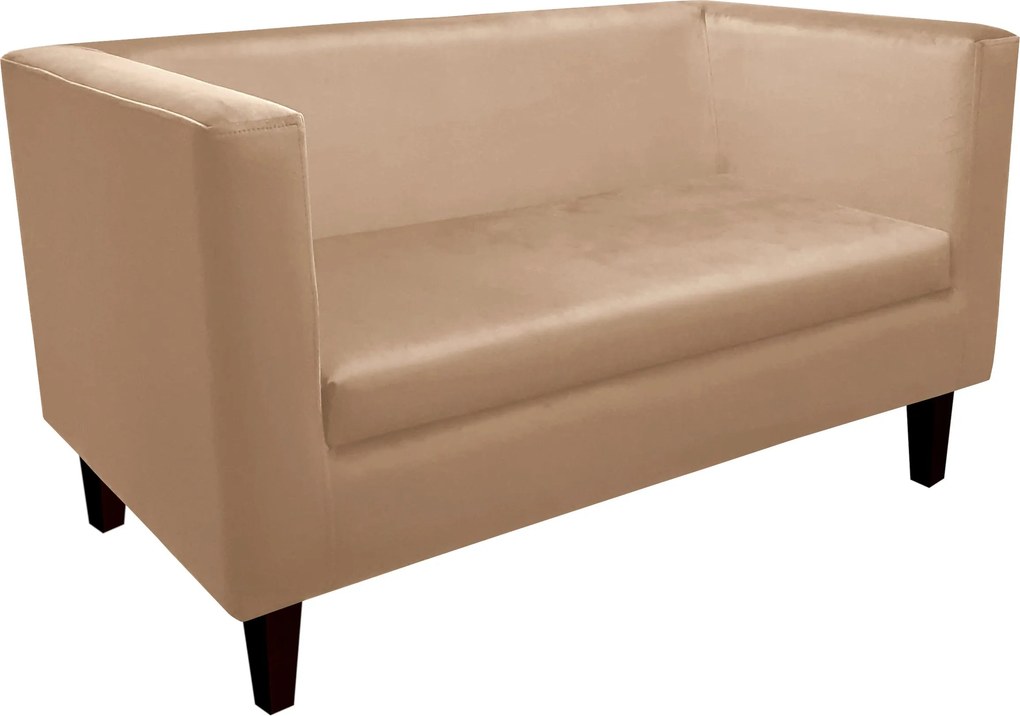 Sofa Monaco : Kolor nogi - Venge, Kolor tkaniny - VELVET - MG06, Typ tkaniny - Velvet, Wysokość nogi - 20 cm