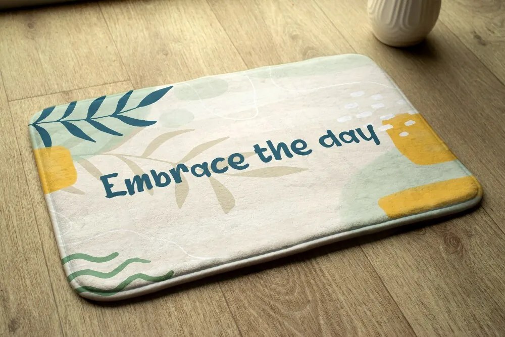 Dywanik łazienkowy antypoślizgowy Dywanik łazienkowy antypoślizgowy Geometryczna Abstrakcja