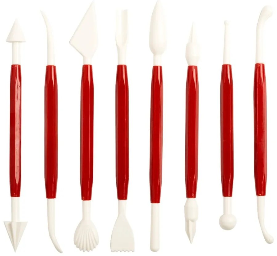 Plastikowe narzędzia do modelowania 8 szt. Sugar Sculpting – Mason Cash
