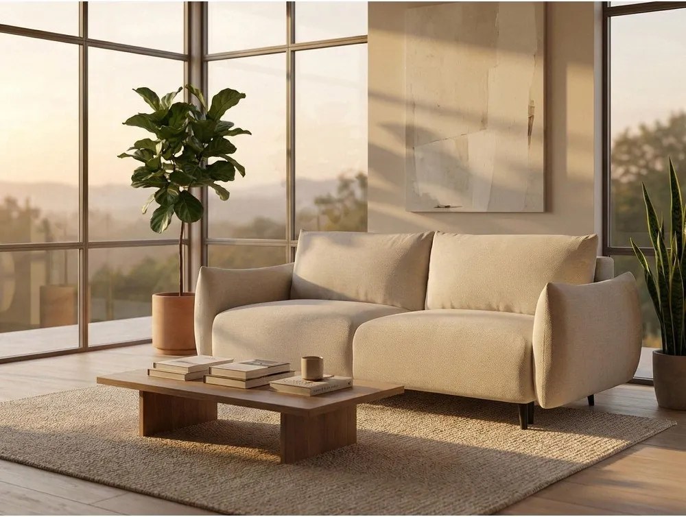 Niebieska sofa 230 cm Malie – Makamii