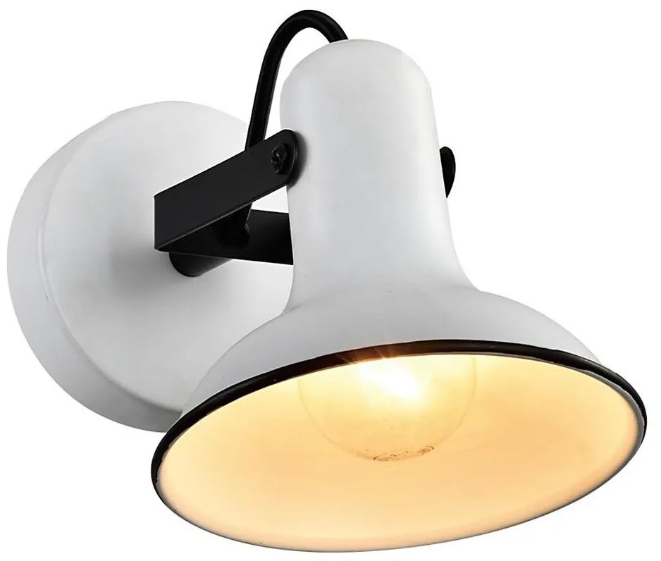 Prezent 75473 - Kinkiet punktowy ANDORA 1xE14/40W/230V biały