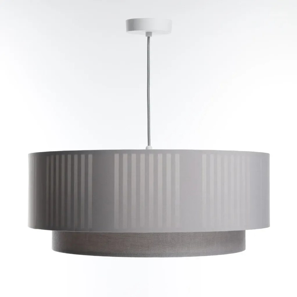 Lampa wisząca DUO LAMI LINE 50x20 szara BPS KONCEPT
