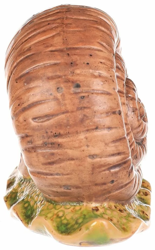 Ozdoba ogrodowa Ślimak jasnobrązowy, 16 x 7 x 10cm, ceramika