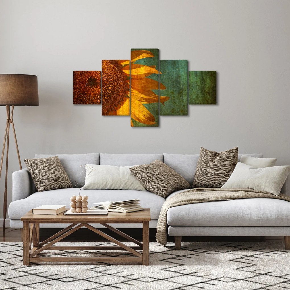 Obraz - Słonecznik (125x70 cm)