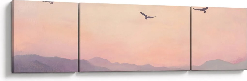 Obraz - Stado ptaków II. (170x50 cm)