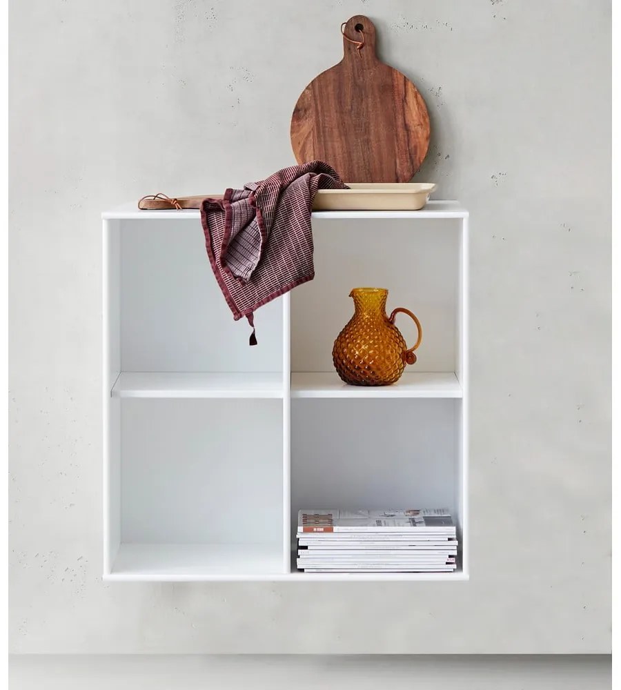 Białe półki do modułowych systemów półek 2 szt. 32x27 cm Mistral Kubus – Hammel Furniture