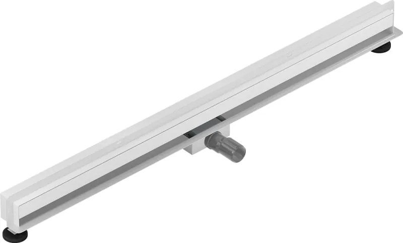 Mexen Flat Wall odpływ liniowy ścienny 2w1 110 cm, biały - 1230110