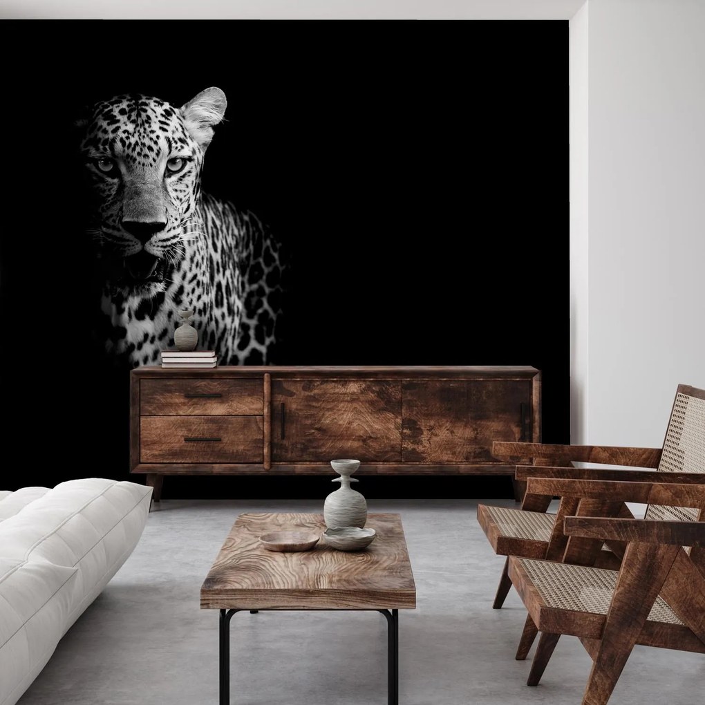 Fototapeta - Portret lamparta (196x136 cm)