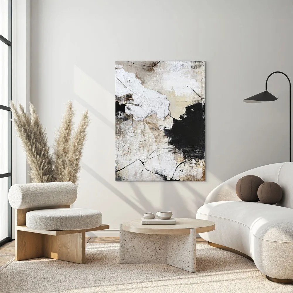 Obraz drukowany z ręcznie malowanymi elementami na płótnie 90x118 cm Reform 1 – Malerifabrikken