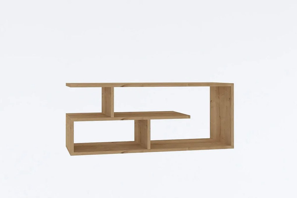 Stojak pod telewizor – 100 cm x 40 cm x 29,6 cm – Szafir – Płyta wiórowa pokryta melaminą