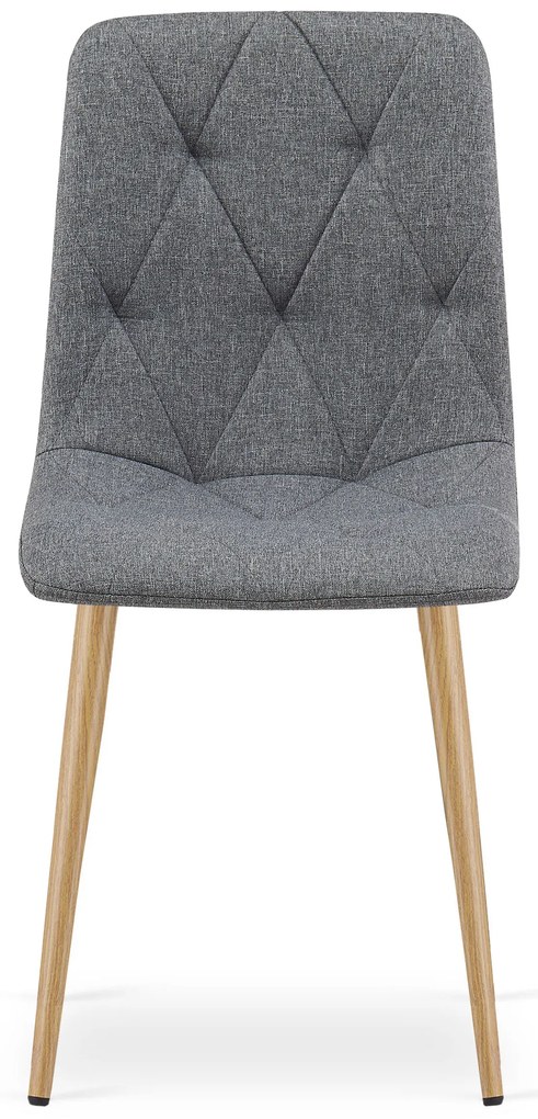 Szare krzesło do kuchni LIBRA