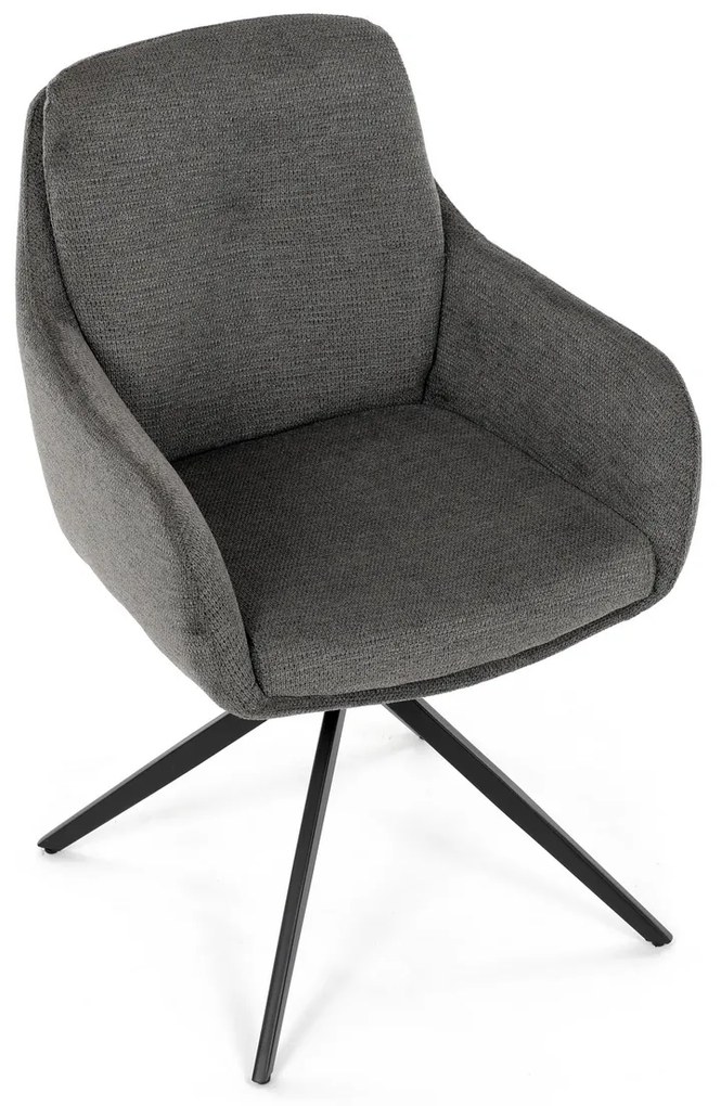 Zestaw krzeseł obiadowych z mechanizmem powrotnymDCH-P3174 GREY2, 2 szt.