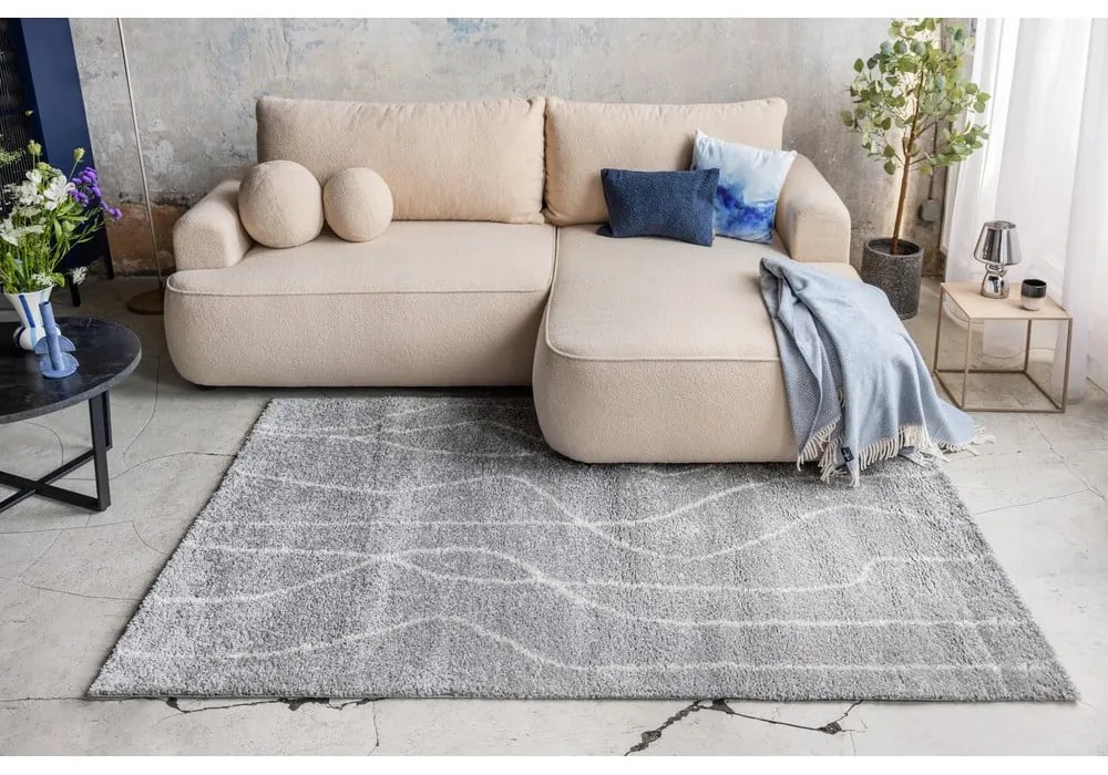 Szary dywan 120x180 cm Routa – Universal