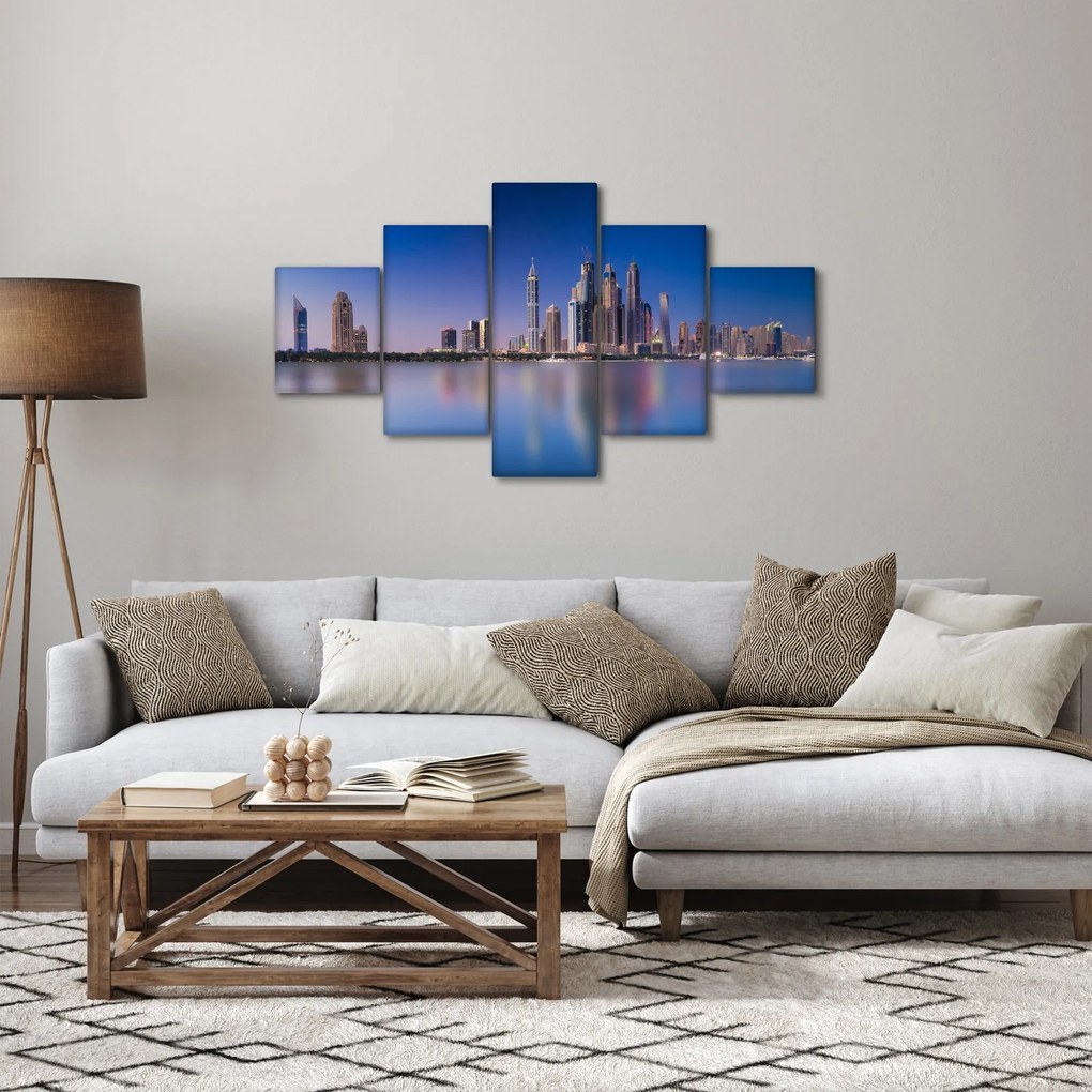 Obraz drapaczy chmur (125x70 cm)