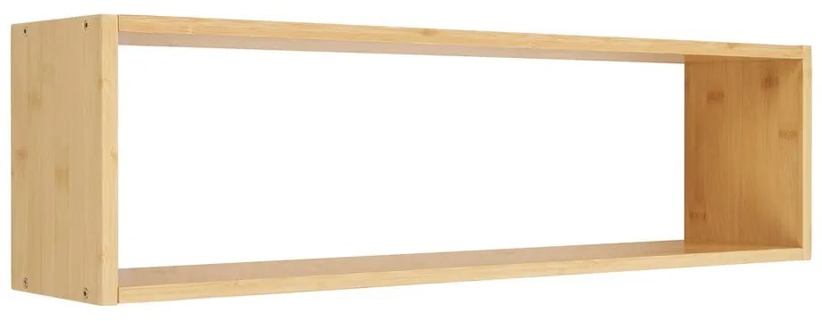 Wielopoziomowa bambusowa półka w naturalnym kolorze 70 cm Ember – House Nordic