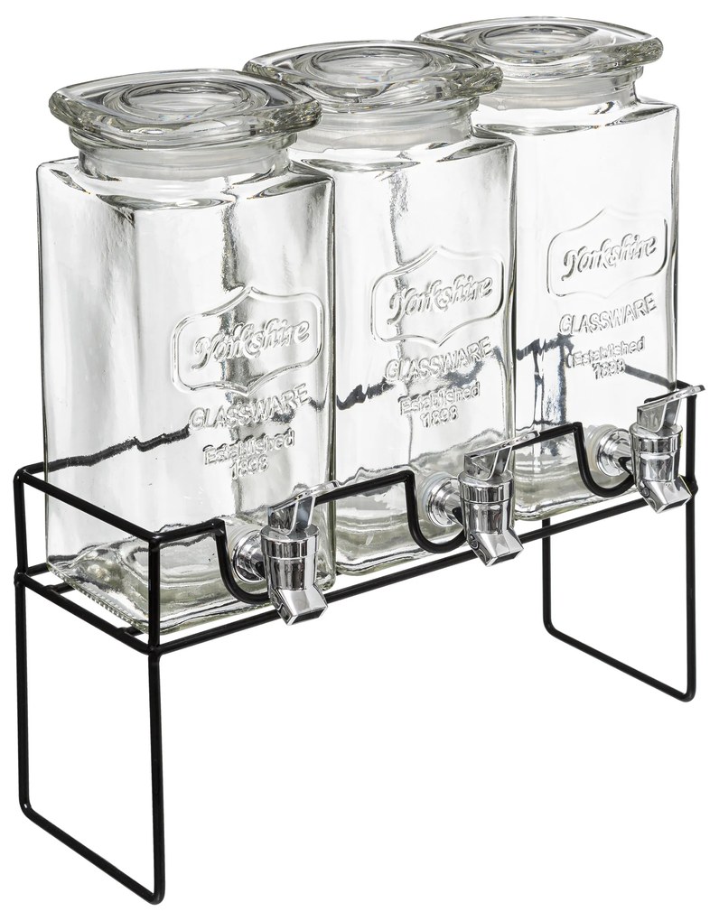 Dystrybutor do napojów MODERN na stojaku, 3 x 1,5 L