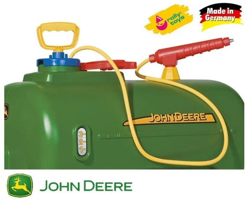 Rolly toys rollytrailer cysterna 10 l john deere dwuosiowa + pompka