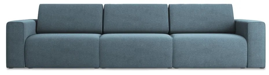 Niebieska sofa modułowa 314 cm Kalea – Makamii