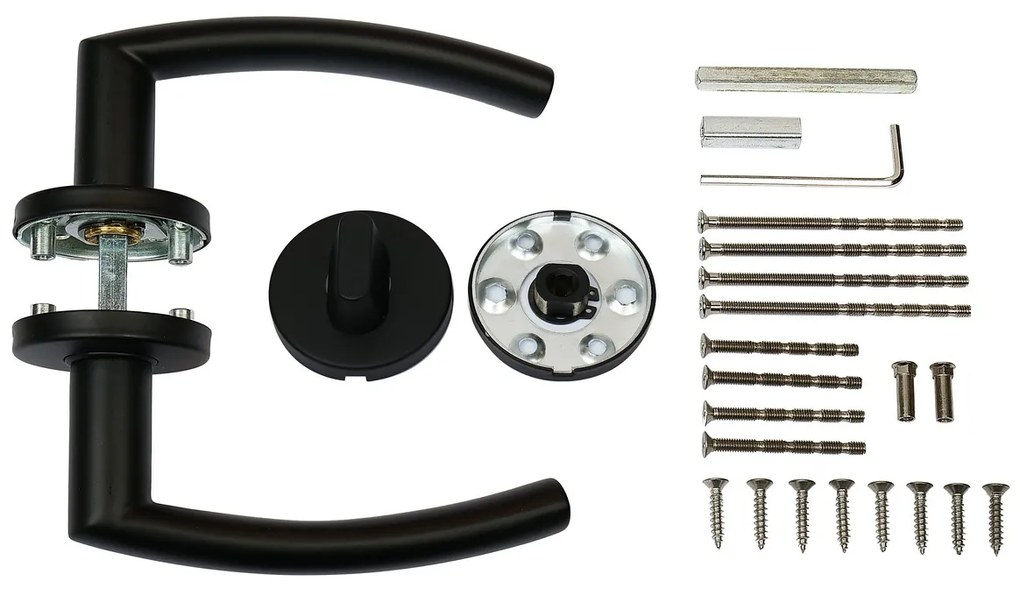 Okucia drzwiowe ze stali nierdzewnej RK.C-FORM. WC.CE