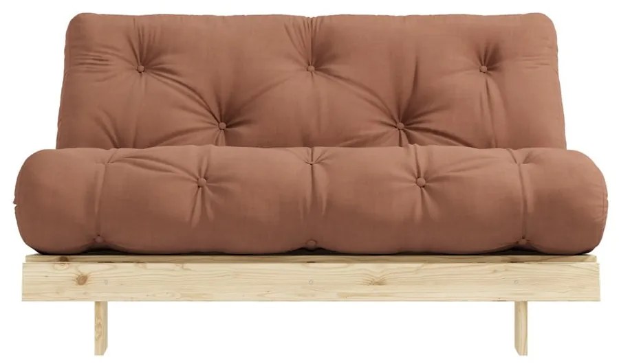 Sofa wielofunkcyjna Karup Design Roots Raw/Clay Brown