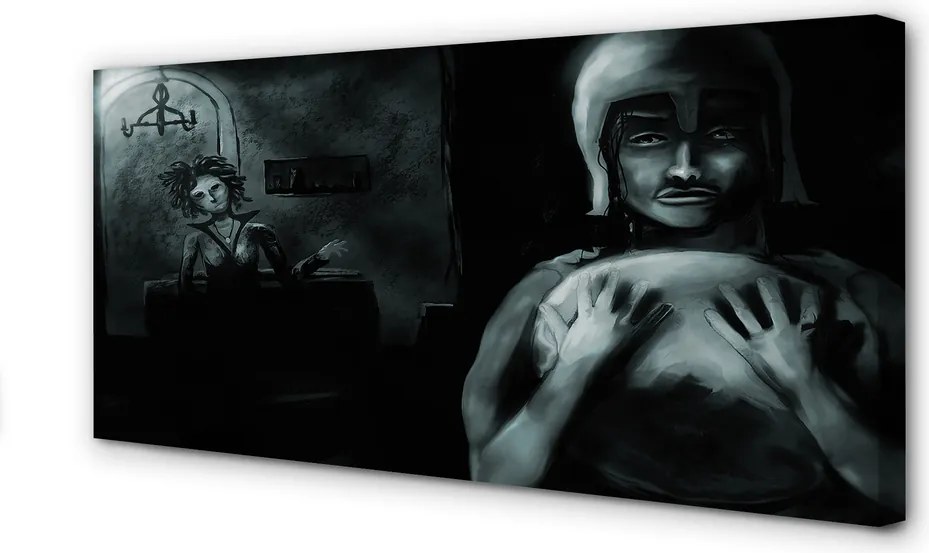 Obraz na płótnie Mroczne Postacie