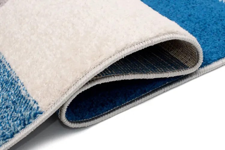 Skandynawski dziecięcy dywan w kwadraty R1-A46