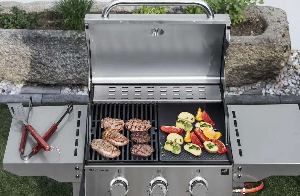 Grill gazowy G21 Oklahoma BBQ Premium Line 3 palniki + gratis reduktor ciśnienia