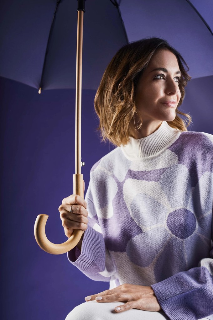 Doppler Nature Long Perfect Purple parasol automatyczny