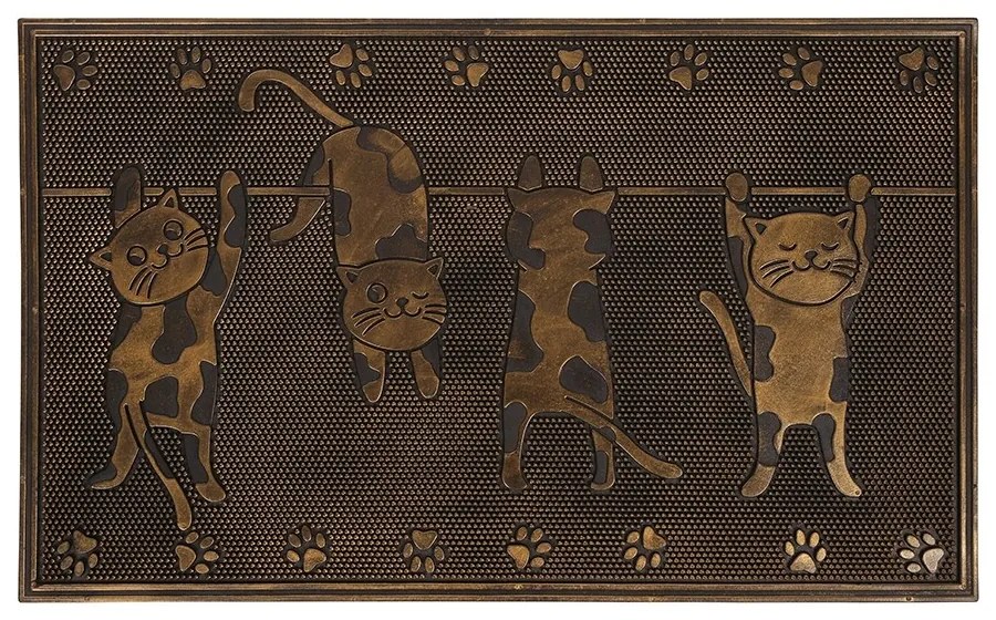 Wycieraczka Wiszące koty, 45 x 75 cm