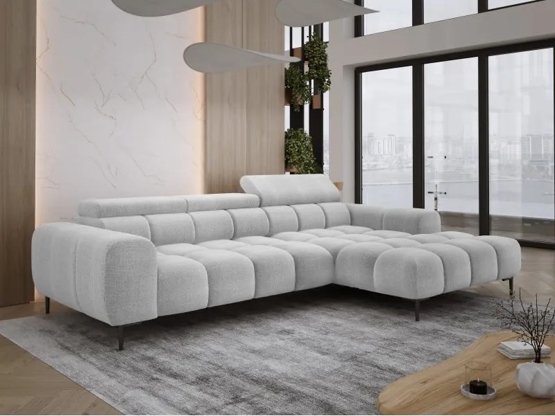 Narożnik PLAZA MINI Prawostronny w tkaninie EDEN 17 WERSAL