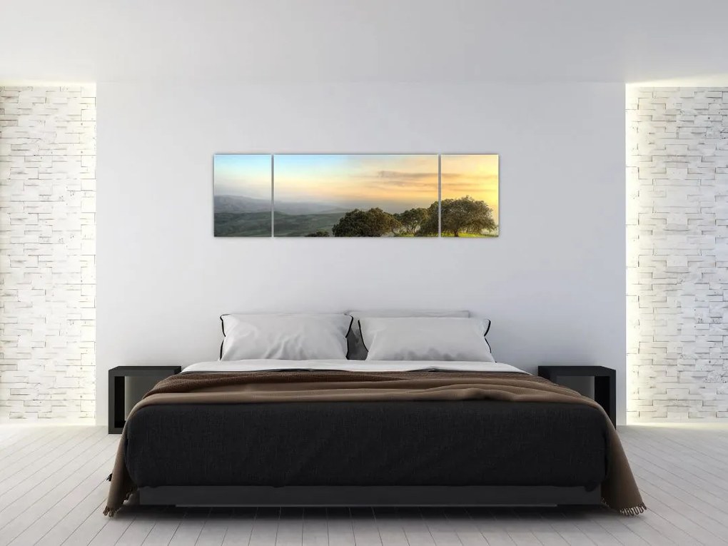Obraz - Widok ze wzgórza (170x50 cm)