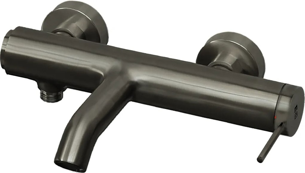 Luisa mieszacz wannowo-prysznicowy mechaniczny Szary gun metal - Essebagno