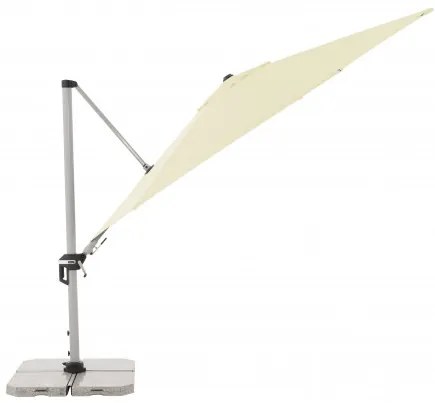 ACTIVE 370 cm - wahadłowy parasol ogrodowy z drążkiem bocznym : Substancja Desen - 820