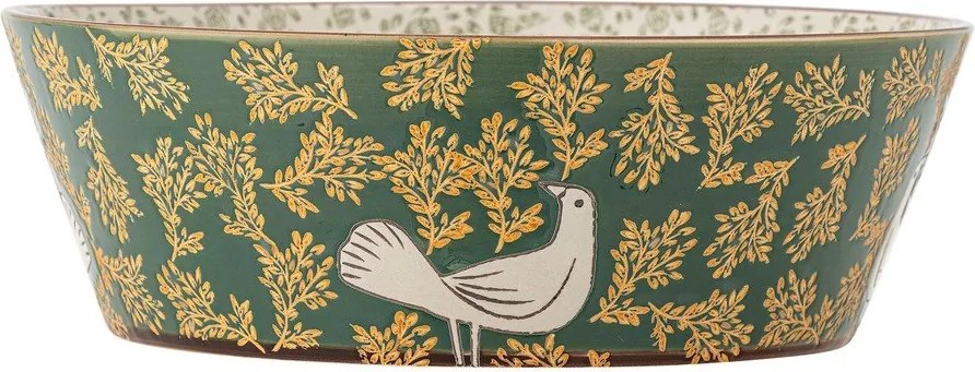 Zielona ceramiczna misa ø 28 cm Hezha – Bloomingville