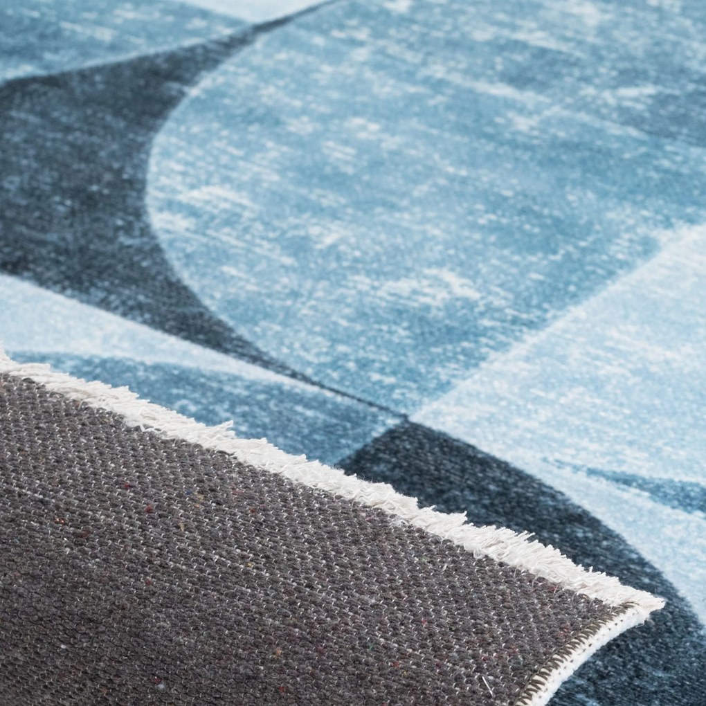Dywan nowoczesny Dean niebieski 230 cm x 320 cm