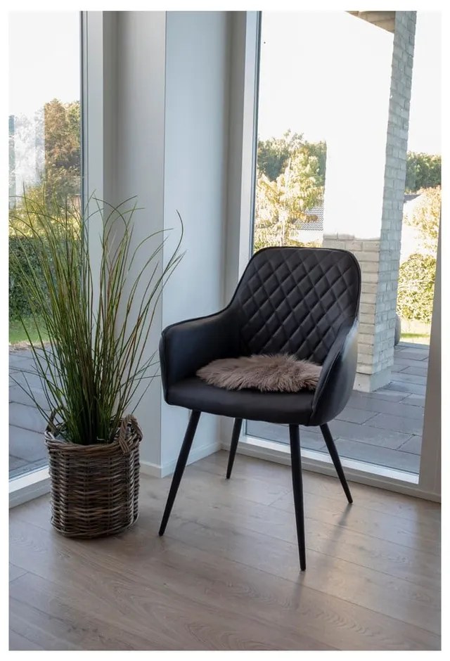 Czarne krzesła zestaw 2 szt. Harbo – House Nordic