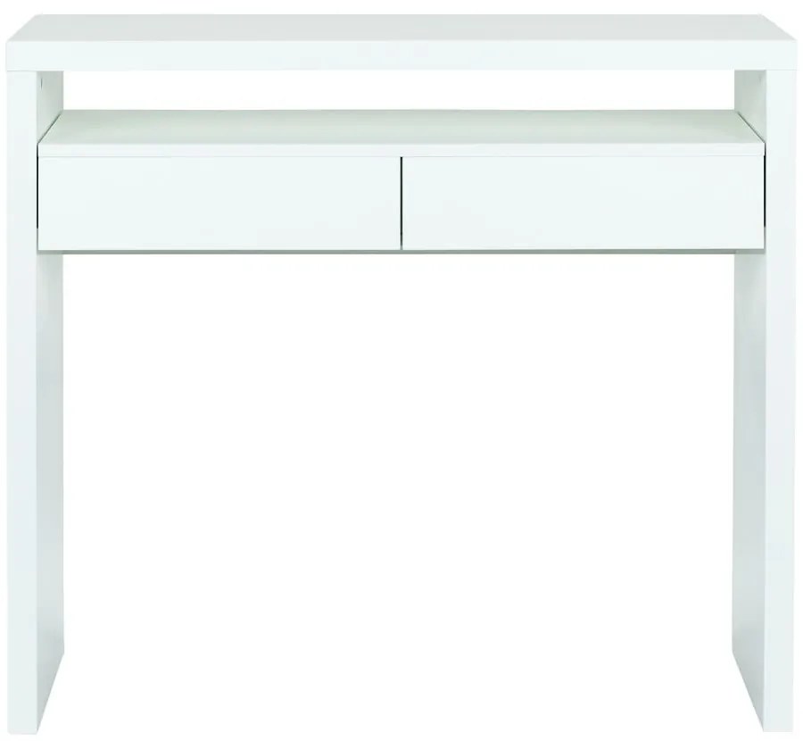 Biurko z wysuwanym blatem Console Mel