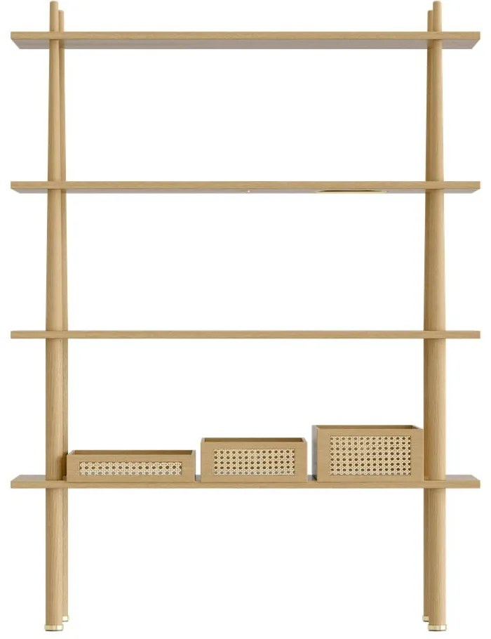 Modułowy regał w dekorze dębu 110x148 cm Stories – UMAGE