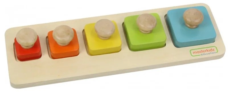 Masterkidz układanka nauka rozmiarów i kolorów montessori