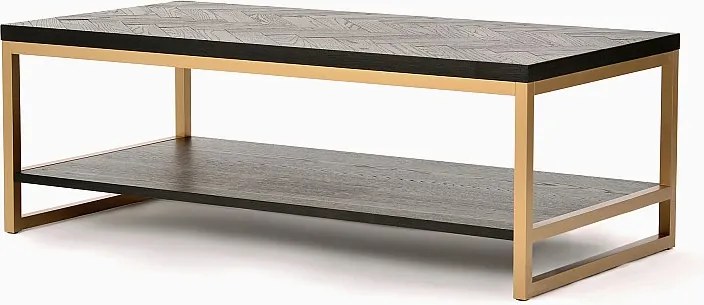 Stolik kawowy 120x42x60 cm czarny Seville