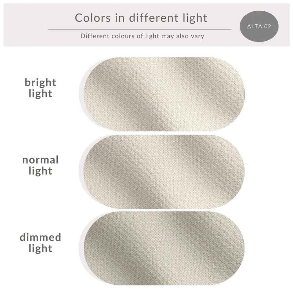 Beżowe tapicerowane łóżko dwuosobowe ze schowkiem ze stelażem 160x200 cm Lounge L – Maison de Rêve