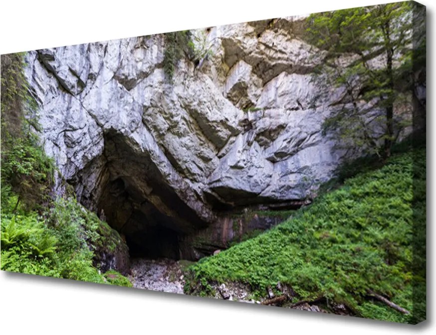 Zdjęcie na płótnie Tajemnicza Górska Grota