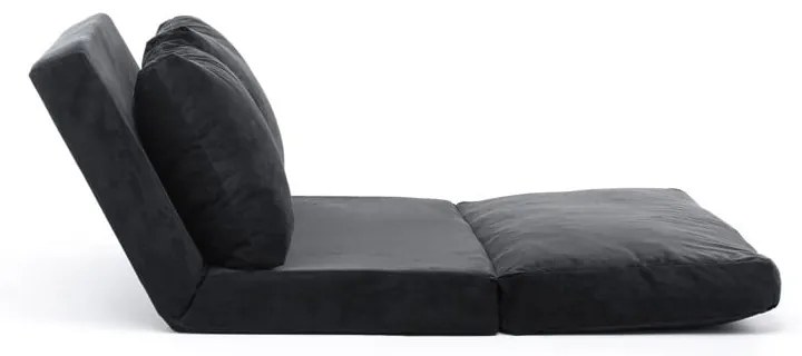 Czarna rozkładana sofa 120 cm Taida – Balcab Home