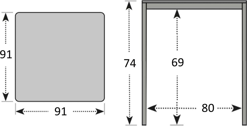 Doppler BERGAMO stół ogrodowy