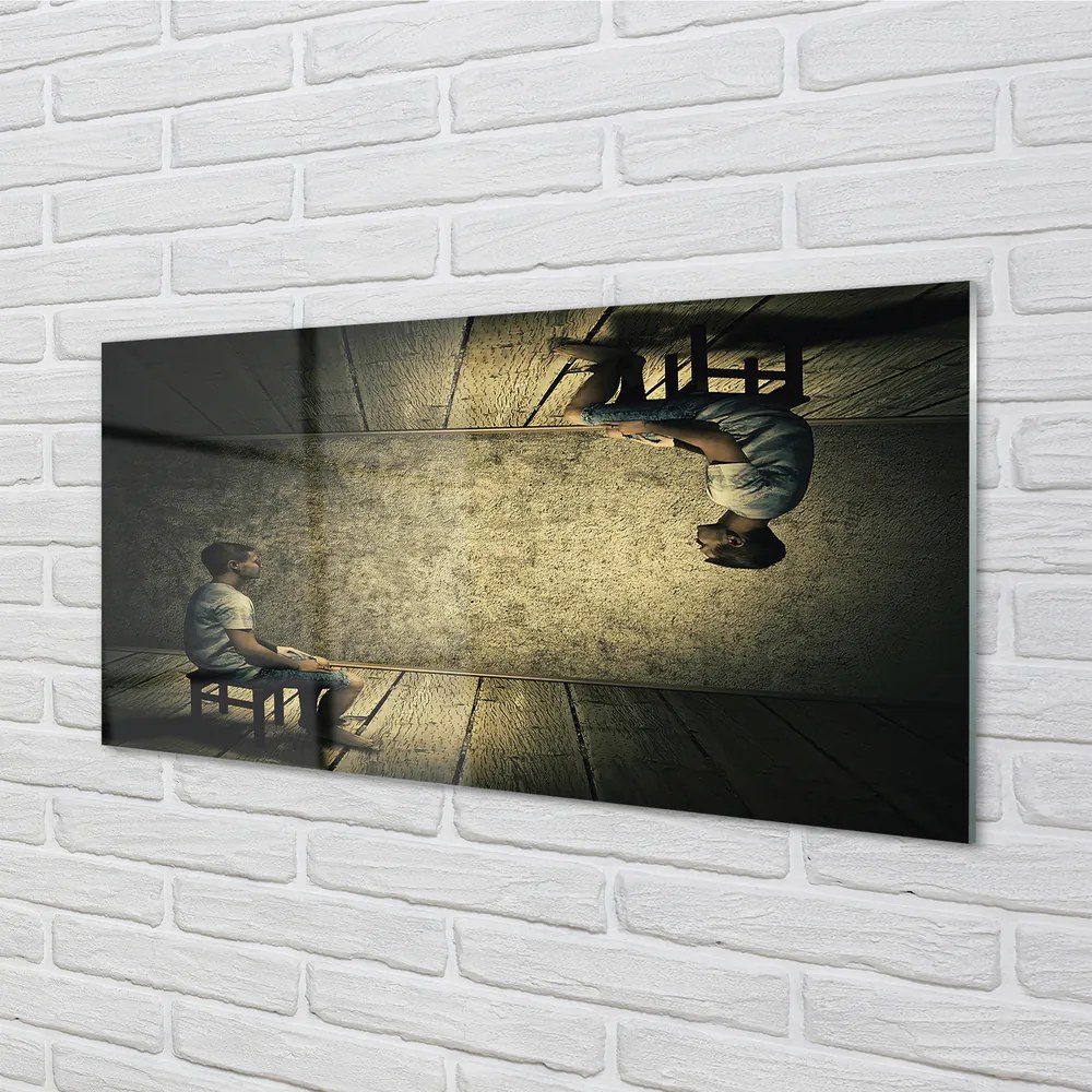 Szkło do Kuchni na Ścianę Lustrzane Odbicie Rzeczywistości