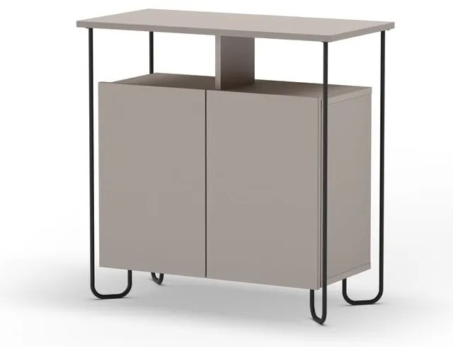 Szarobeżowa szafka 80x80 cm Dilly – Marckeric