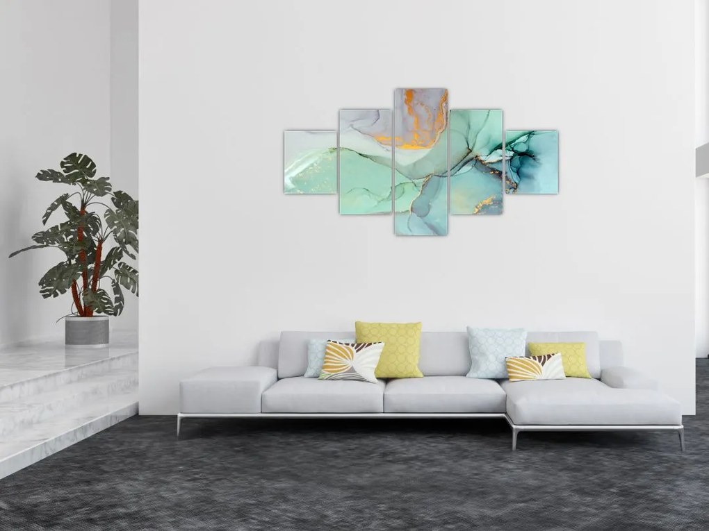 Abstrakcyjny obraz (125x70 cm)
