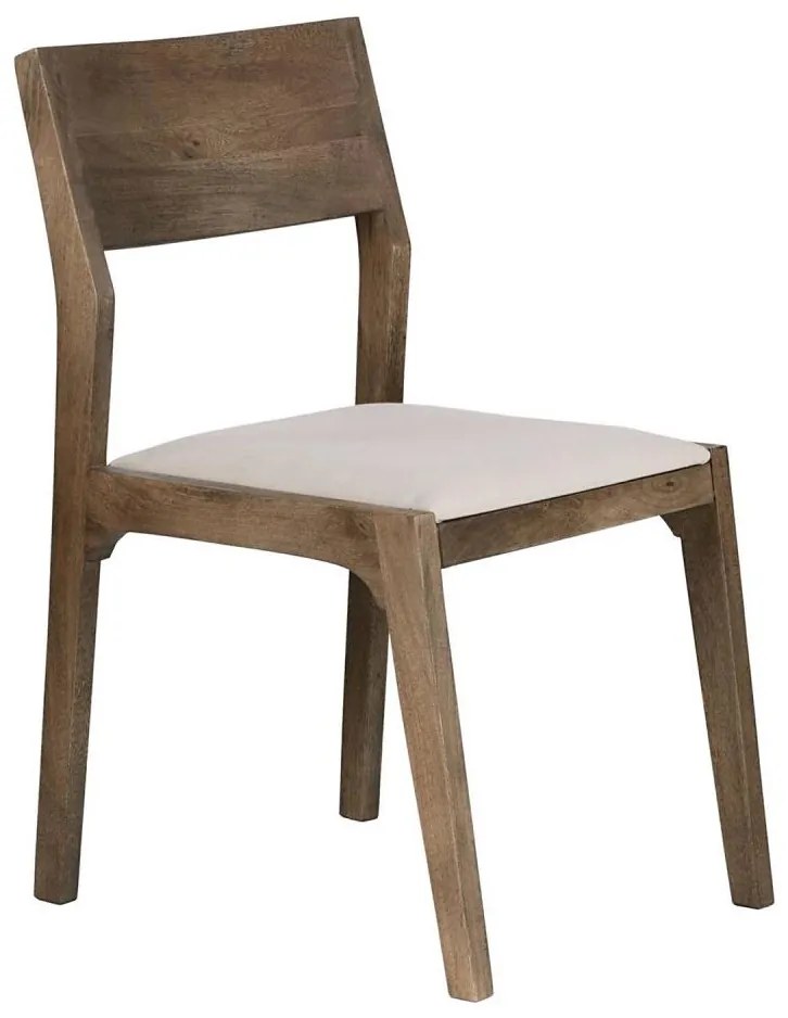 Eglo 424959 - Krzesło do jadalni CALAMBA 84x55 cm brązowe/kremowe