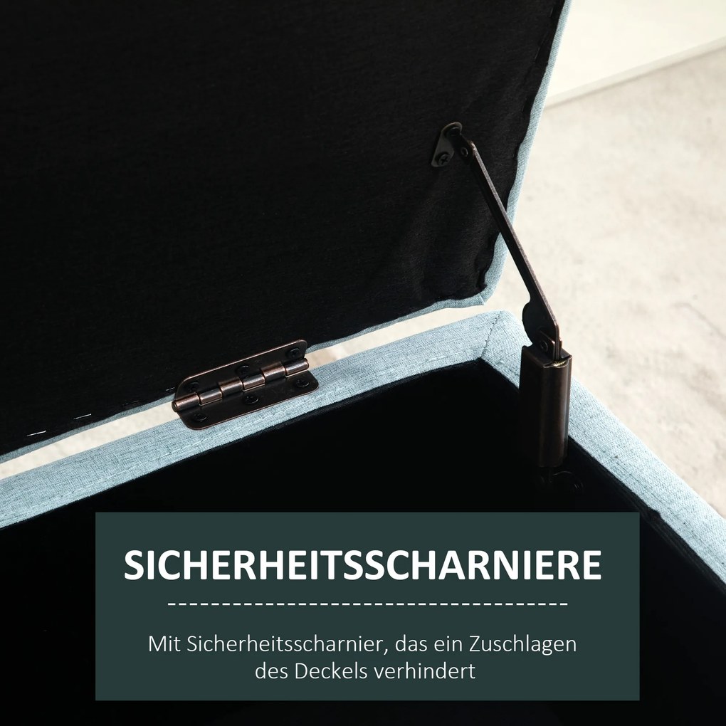 HOMCOM ławka tapicerowana pikowana 110 cm do przedpokoju sypialni salonu | Aosom PL